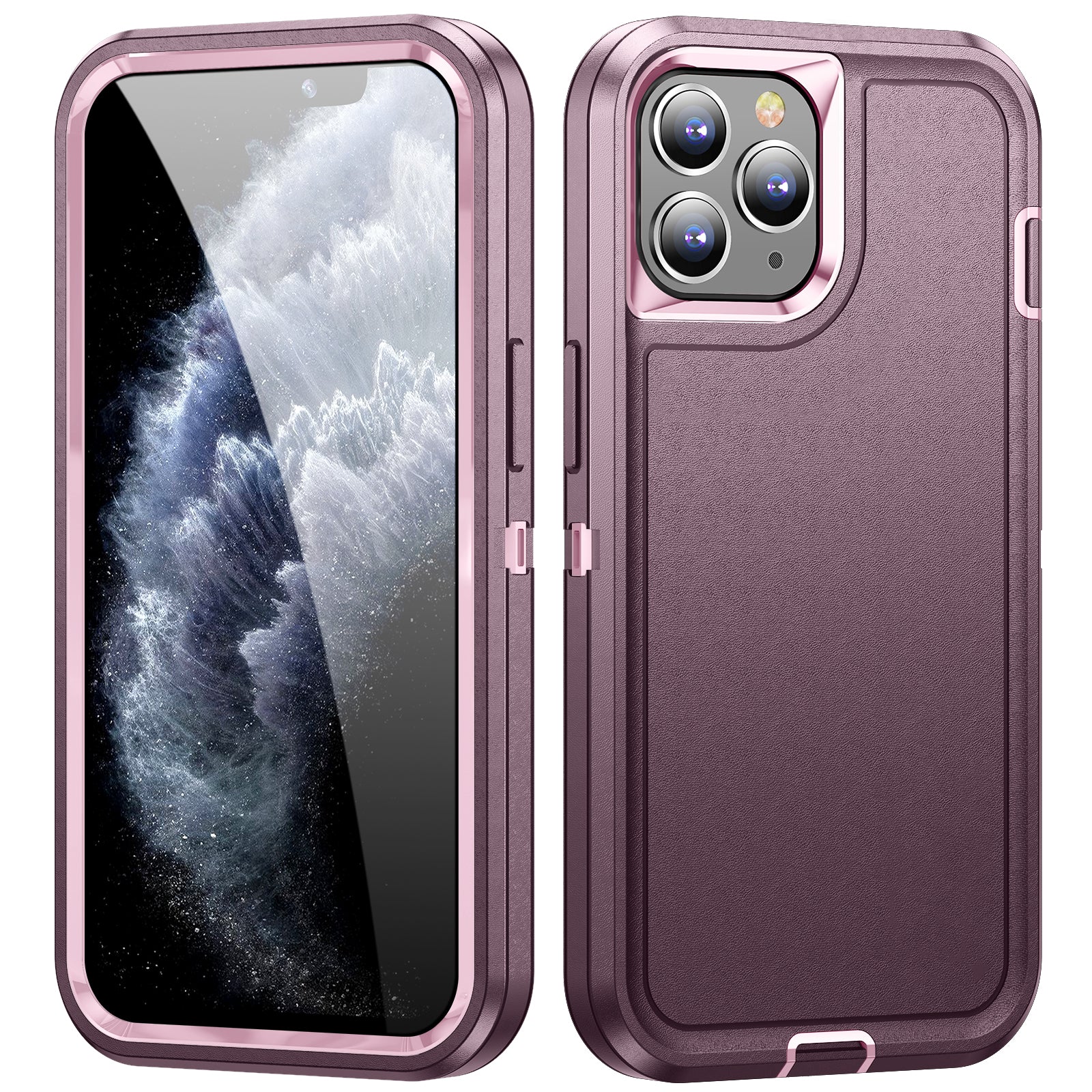 For iPhone 11 Pro TPU+PC Shockproof Phone Case Anti-Scratch EVA Lining Cover For iPhone 11 Pro TPU+PC Shockproof Phone Case Anti-Scratch EVA Lining Cover
